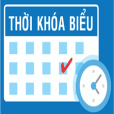 THỜI KHÓA BIỂU